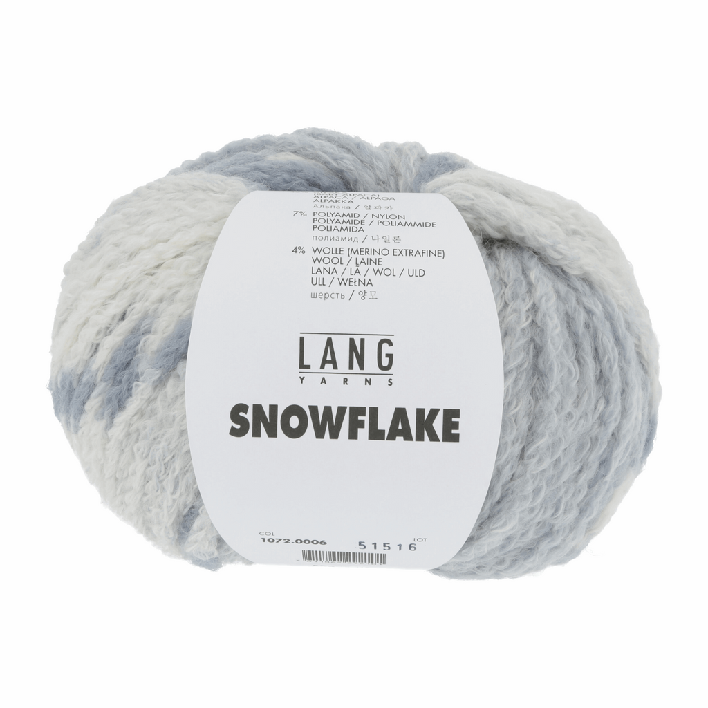 06, Snowflake, Lang Yarns